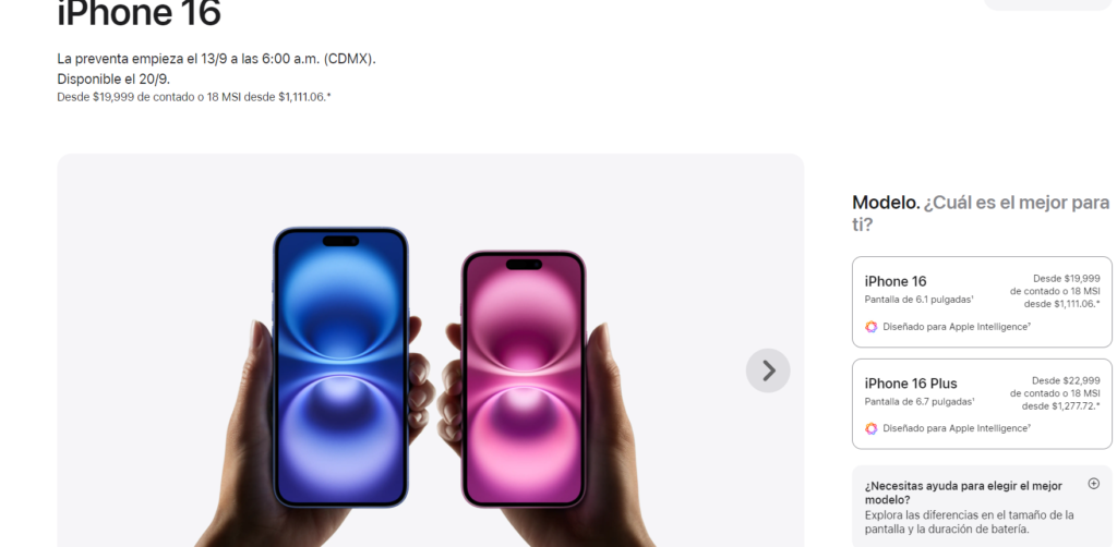 iPhone 16 ¿Cuántos días debo laborar en México para comprarlo?
