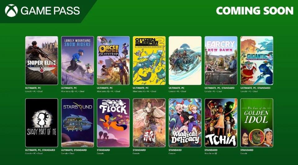 Checa los nuevos títulos de Game Pass para Enero/Febrero