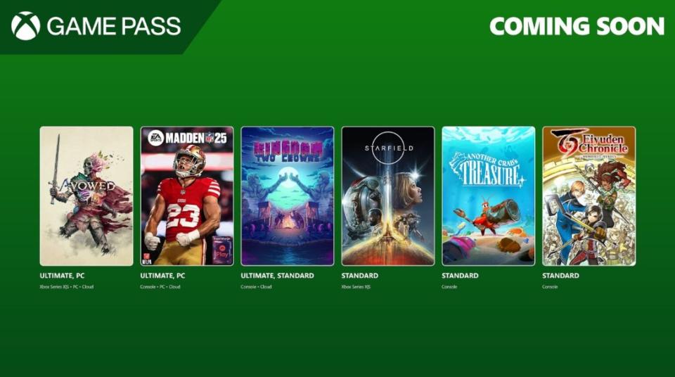 Juegos de Febrero para Game Pass