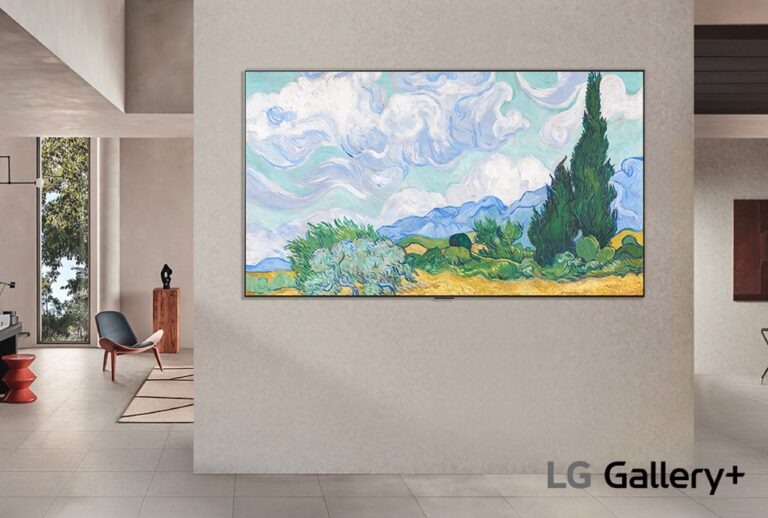 Gallery+: LG convierte tu televisor en una obra de arte digital